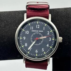 Red & Blue American Eagle Men's Watch